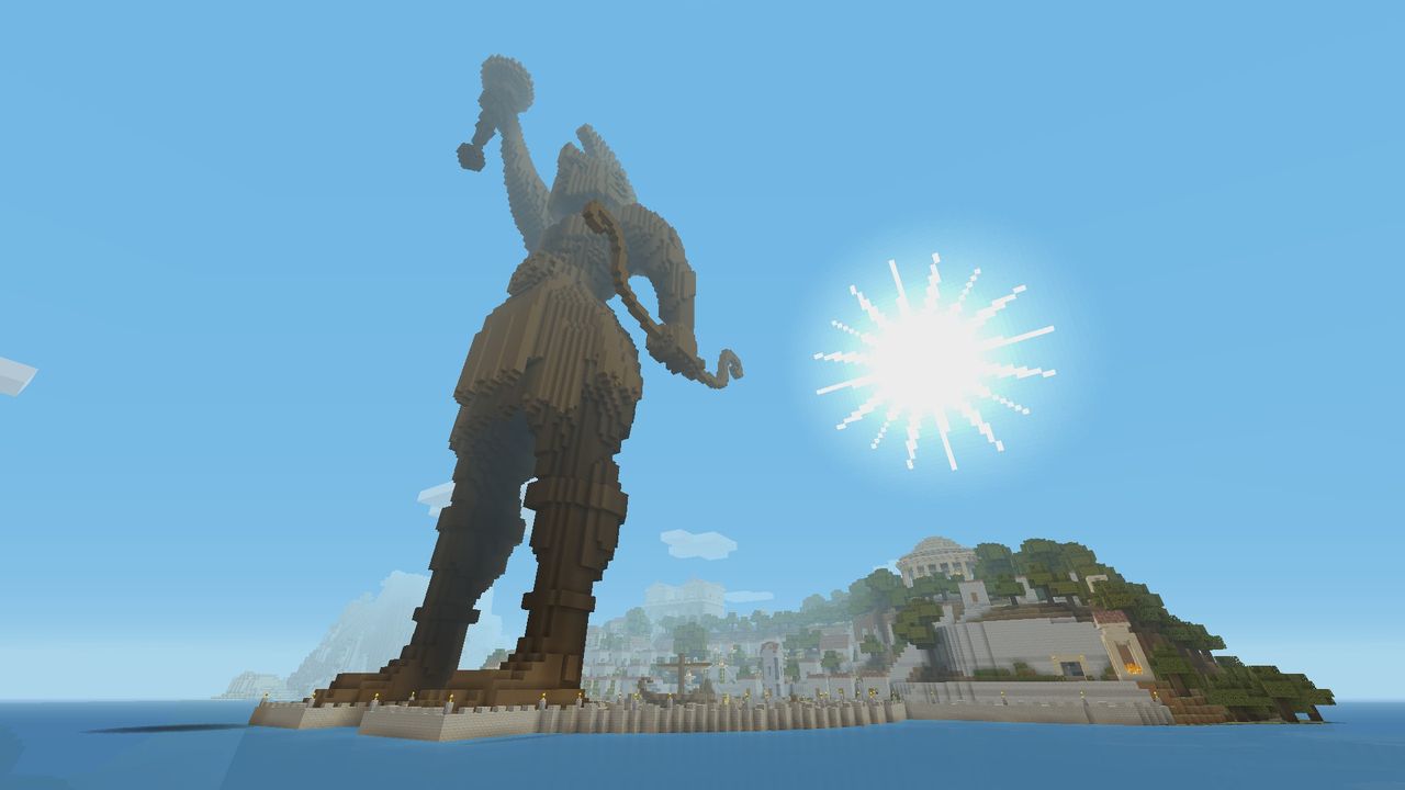 Krótka piłka: konsolowy Minecraft dostaje DLC z motywami starożytnej Grecji