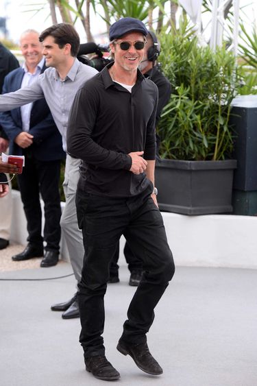 Brad Pitt na premierze filmu w Cannes