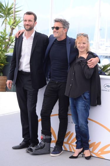 Paweł Pawlikowski, Joanna Kulig, Tomasz Kot - konferencja prasowa "Zimnej Wojny", Cannes 2018