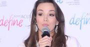 Paulina Krupińska na konferencji w bardzo zdobnej biżuterii [zdjęcia]