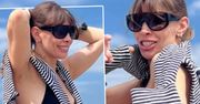 Agnieszka Dygant odpoczywa nad Bałtykiem. Gwiazda wskoczyła w bikini i pokazała obłędną figurę