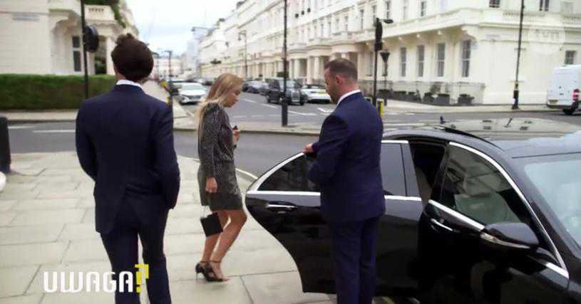 Joanna Przetakiewicz apartament w Londynie - screen TVN "Uwaga. Kulisy sławy