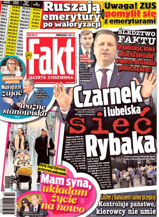 Dariusz Krupa - okładka Fakt