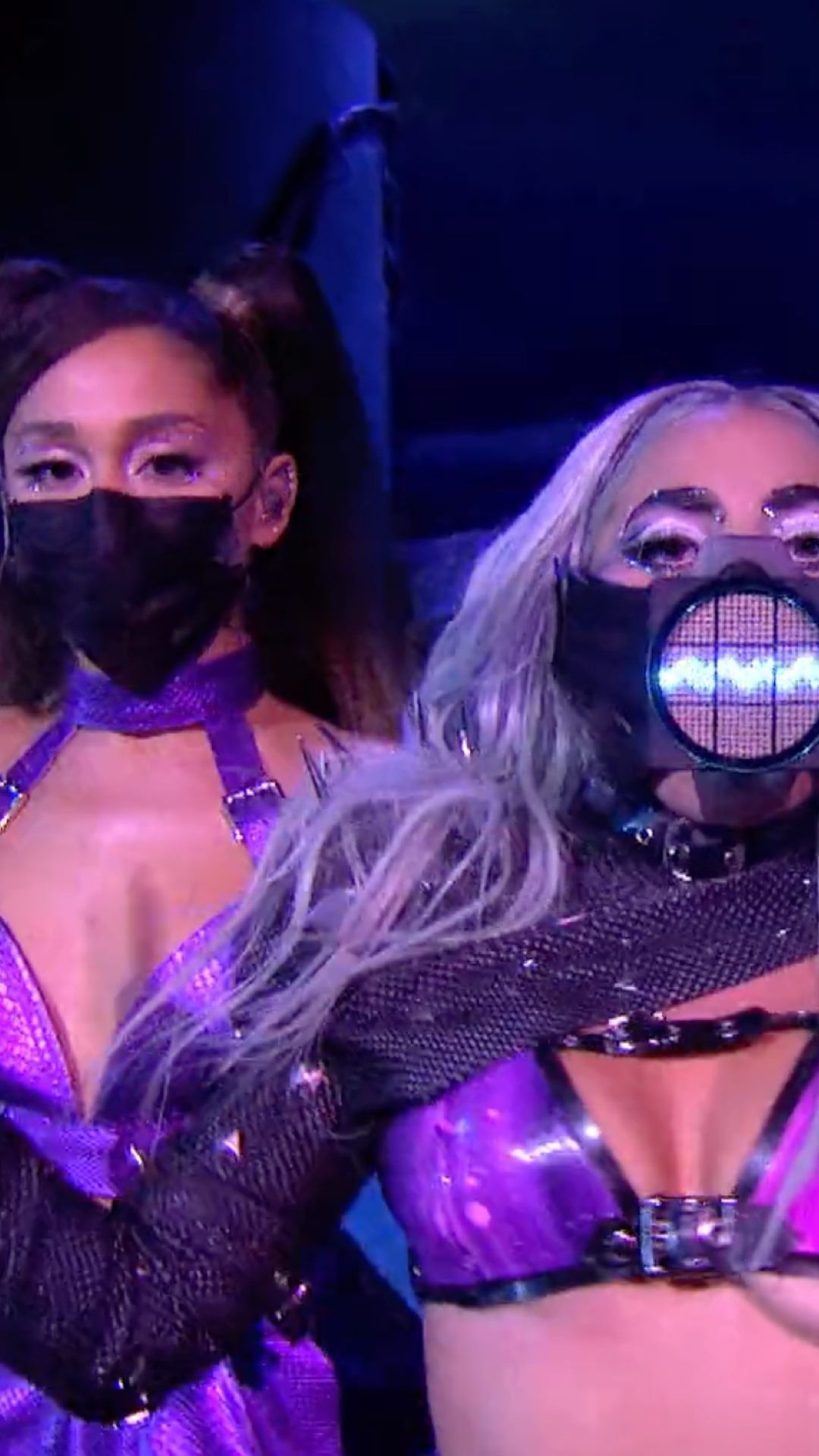 Ariana Grande i Lady Gaga - MTV VMA 2020. Fot. Instagram
