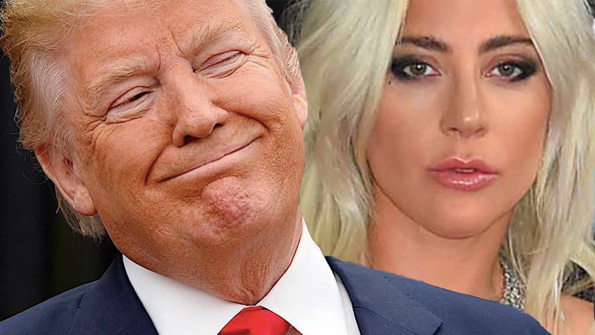 Donald Trump i Lady Gaga