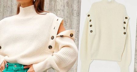 Sweter z odpinanymi rękawami z H&amp;M to dopiero hit! Jedno ubranie trzy sposoby noszenia i jest przeceniony