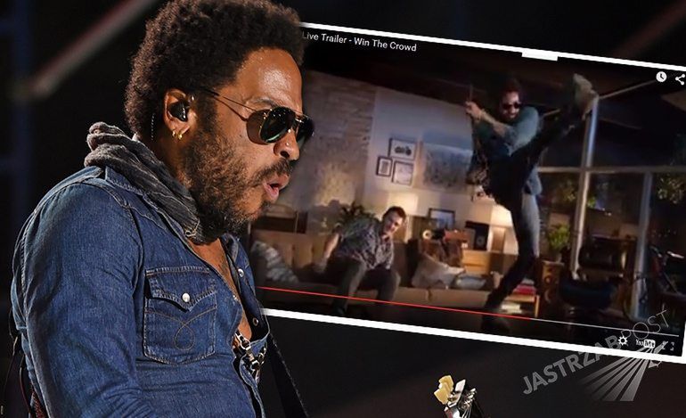 Lenny Kravitz w reklamie Guitar Hero