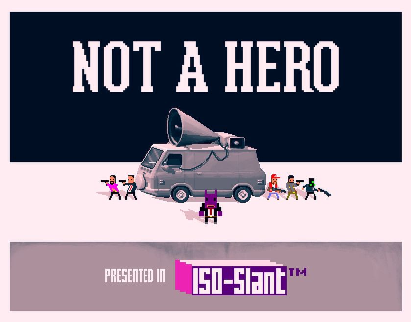 Not a Hero - nowa gra twórców OlliOlli. Steve kontra pięć dzielnic bandytów