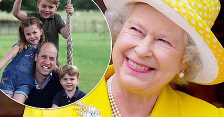 Od razu widać, ze George, Charlotte i Louis to królewskie dzieci. Robią to samo, co monarchini, a są jeszcze takie malutkie