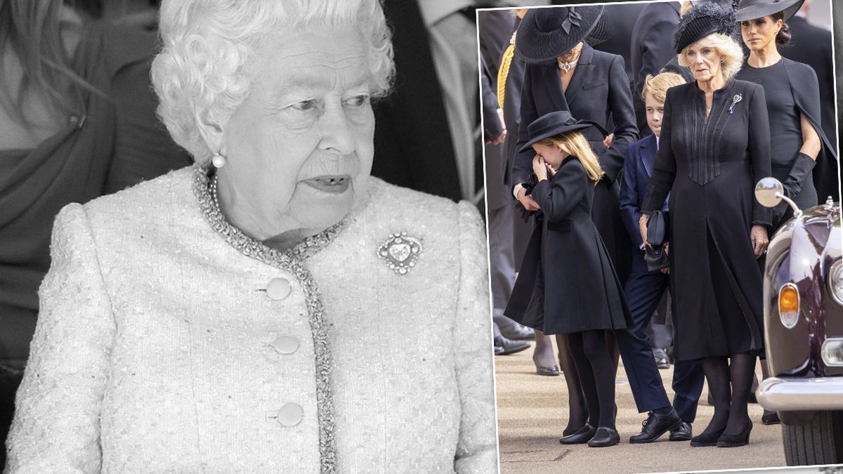 Pogrzeb królowej. Jedno zdjęcie księżniczki Charlotte poruszyło cały internet. Widok, który ciężko wymazać z pamięci