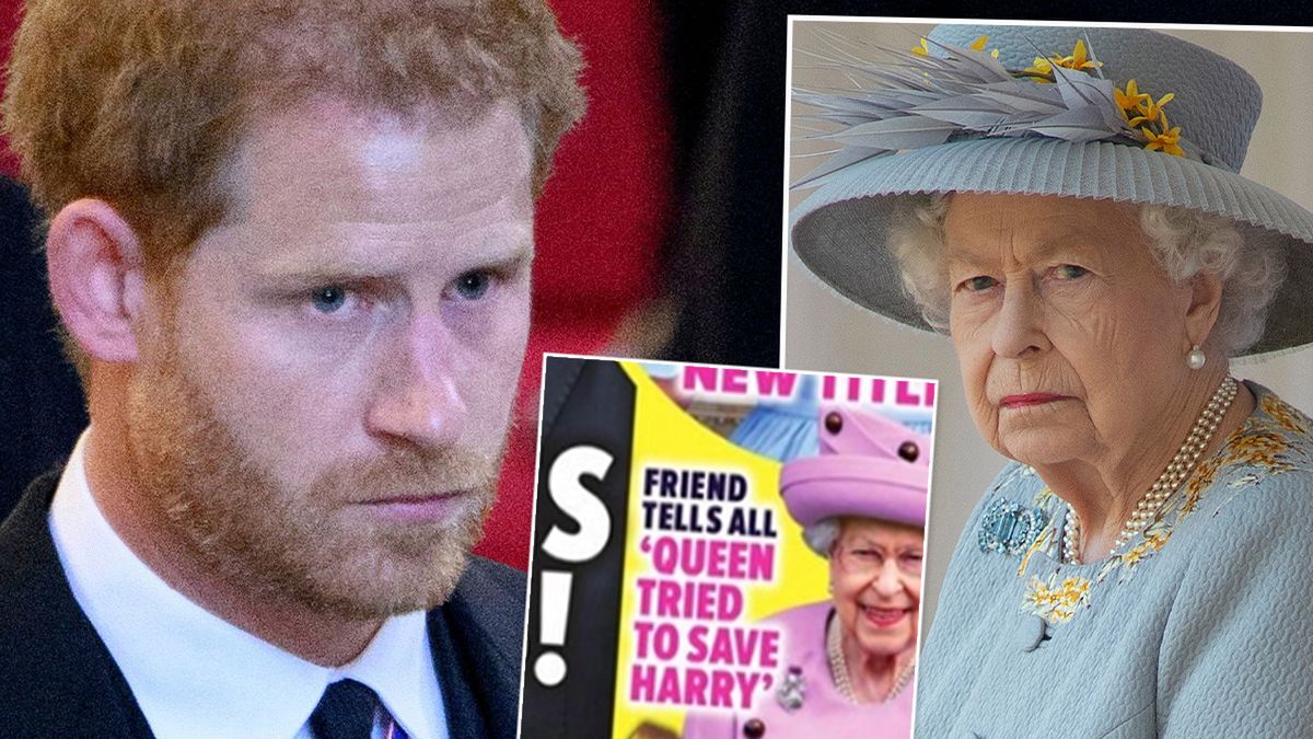 Elżbieta II chciała uratować Harry'ego. Miała konkretny plan i jasne stanowisko ws. jego żony. Ujawnienie tych rewelacji to cios prosto w serce Meghan