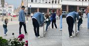 Tylko u nas! Marina zadebiutuje w Opolu, a Wojtek Szczęsny opiekuje się synem. Przechodnie świadkami pięknej sceny