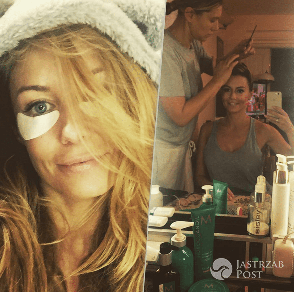 Małgorzata Rozenek-Majdan na planie Projekt Lady 2 - Instagram