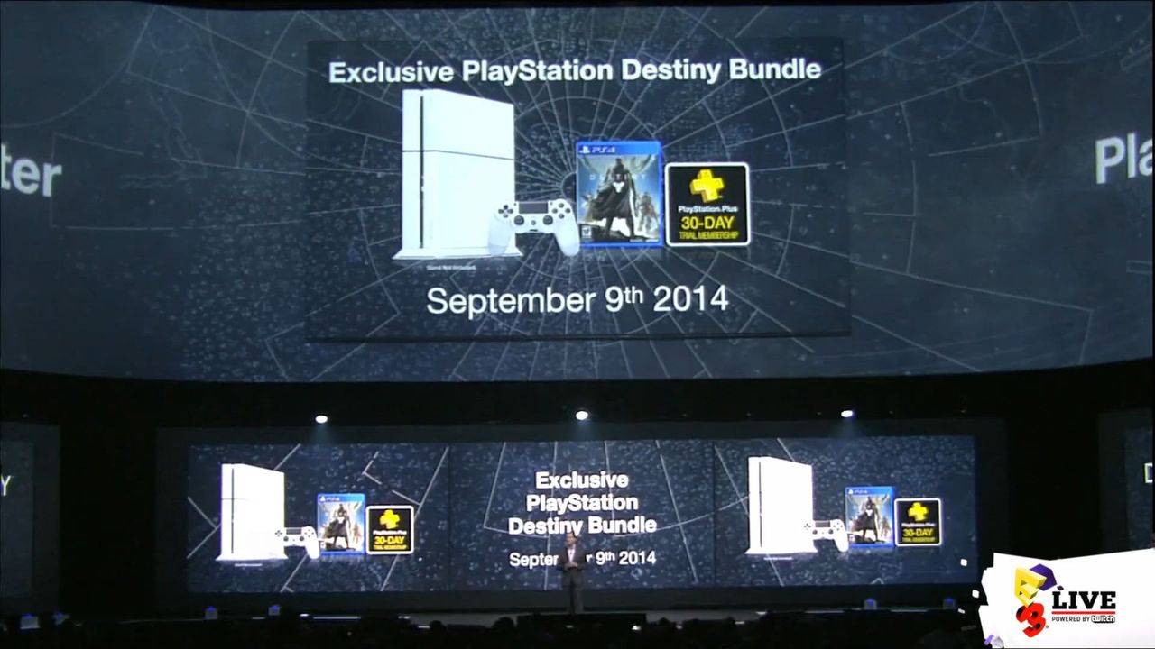 Białe PS4 będzie sprzedawane z Destiny i pojawi się w sklepach 9 września