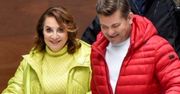 Odchudzona Danusia Martyniuk zachwyciła szczuplejszą o prawie 20 kg sylwetką w "PnŚ". Zdradziła tajniki swojej diety. Paparazzi przyłapali ją jak wychodzi z TVP. Co za talia!