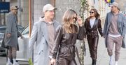 Anna i Robert Lewandowscy przyłapani w drodze do restauracji. Romantyczny spacer ulicami Warszawy