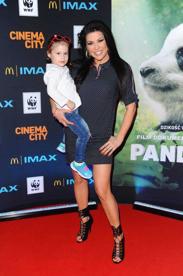 Iwona Węgrowska z córką – Panda 3D, premiera filmu
