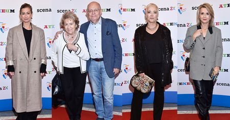 Gwiazdy na premierze "Alicji w Krainie Snów": Magdalena Schejbal, Marta Kuligowska, Ewa Telega