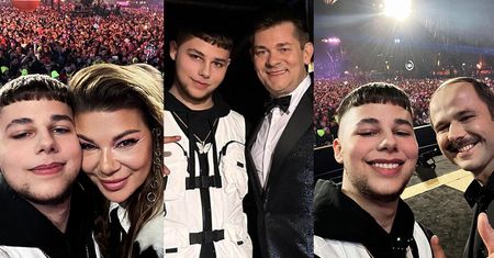 Ale perełki! Seria zdjęć zza kulis sylwestra TVP wylądowała na profilu Allana Krupy. Syn Edyty Górniak w końcu pokazał dziewczynę! Już nie ukrywa twarzy ukochanej