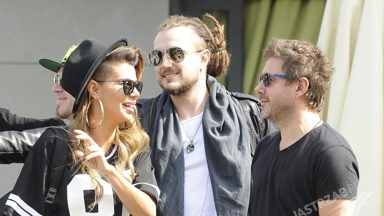 Edyta Górniak, Tomson i Baron oraz Andrzej Piaseczny przyłapani przez paparazzi