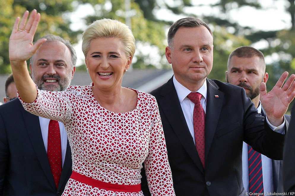Agata Duda podczas spotkania z Polonią w USA