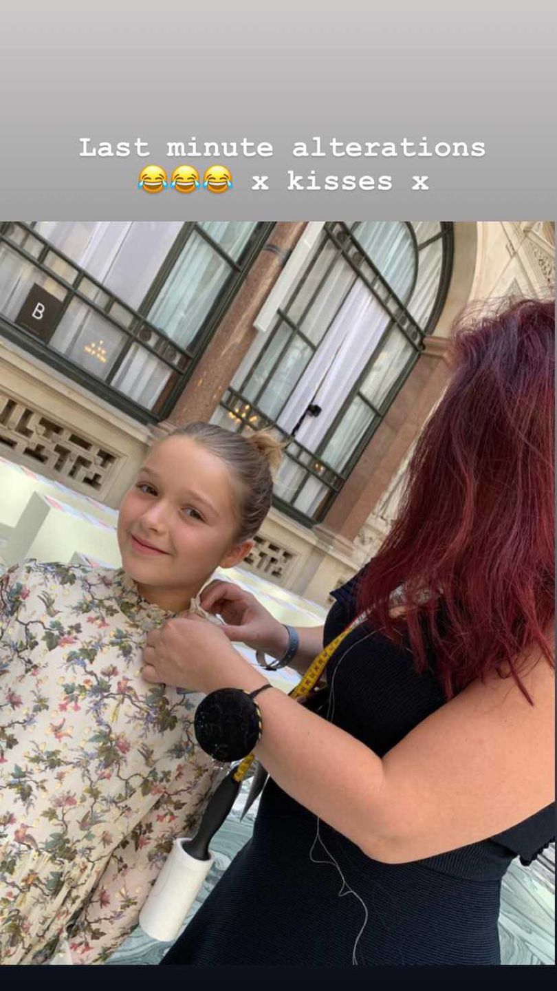 Harper Beckham - London Fashion Week 2019