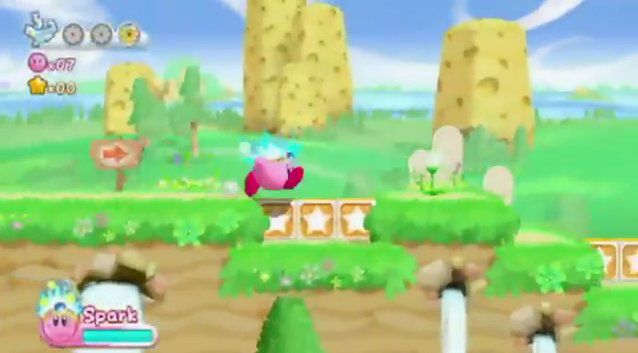 Różowa kulka i jej wesoła kompania na startowym zwiastunie Kirby's Adventure Wii