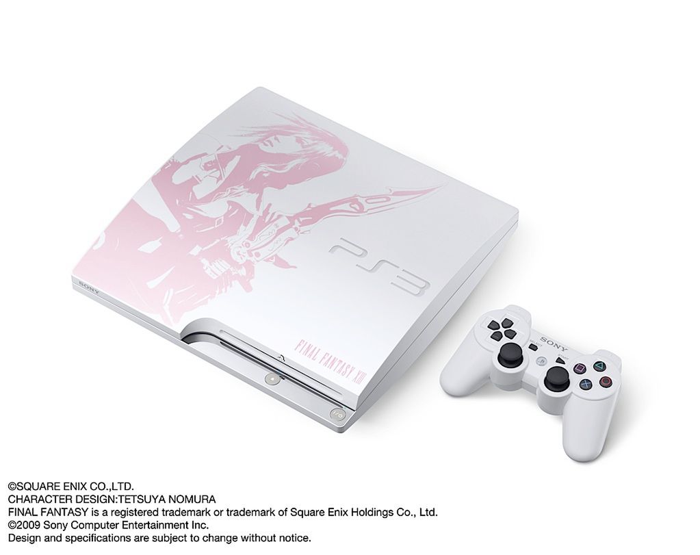 Sony ujawnia białe PS3 Slim w zestawie z Final Fantasy XIII