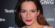 Anna Dereszowska w teatrze ukrywa ciążowe krągłości