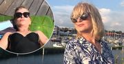 57-letnia Katarzyna Żak w stroju kąpielowym. Talia osy i nogi godne pozazdroszczenia. Ale figura!