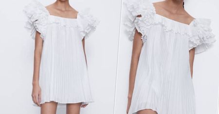 Zara ma w swojej ofercie prawdziwy hit Instagrama. Tę białą sukienkę pokochały internautki