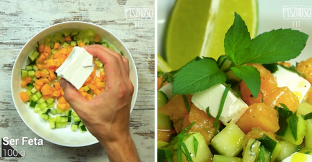 Owocowo-warzywny tatar