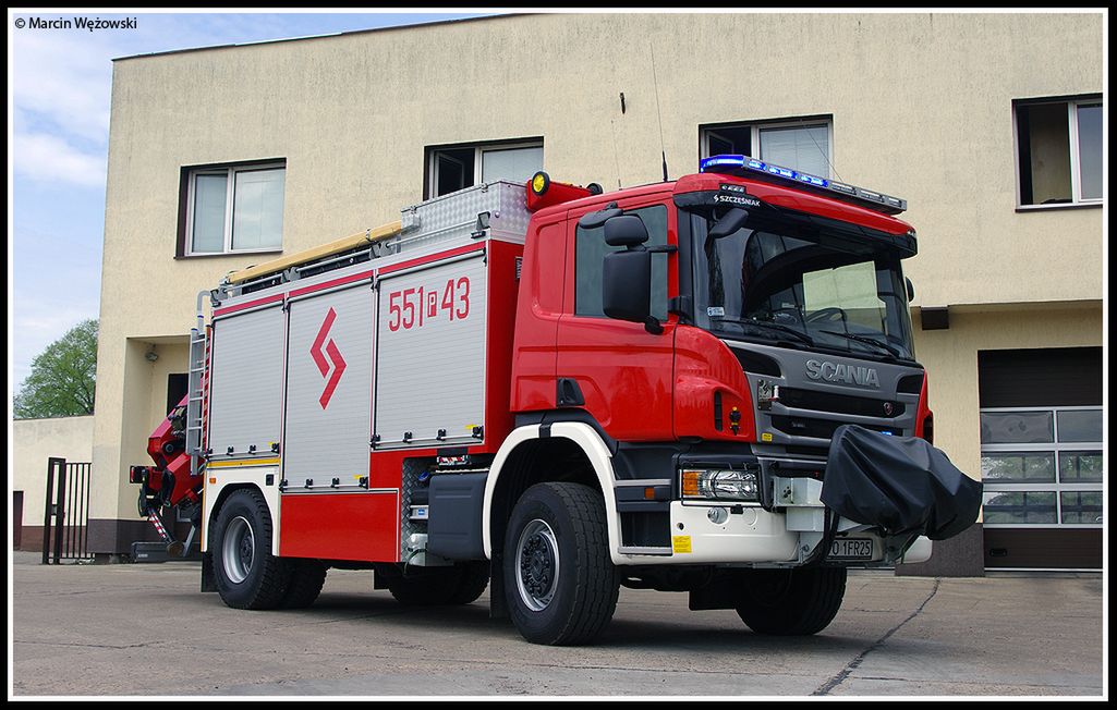 Nowy wóz pilskich strażaków