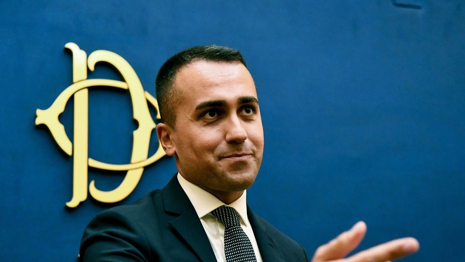 Luigi Di Maio, szef Ruchu Pięciu Gwiazd (M5S)