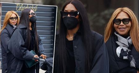 Naomi Campbell zabrała mamę i córeczkę na Paris Fashion Week. To ich pierwsze zdjęcia ze wspólnego spaceru