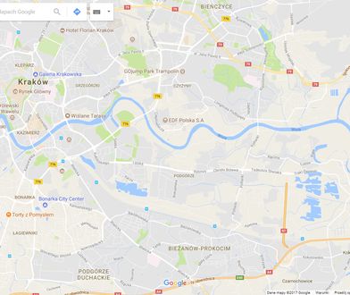 Nowa obwodnica Krakowa działa już od czwartku, ale w Google Maps nadal biała plama