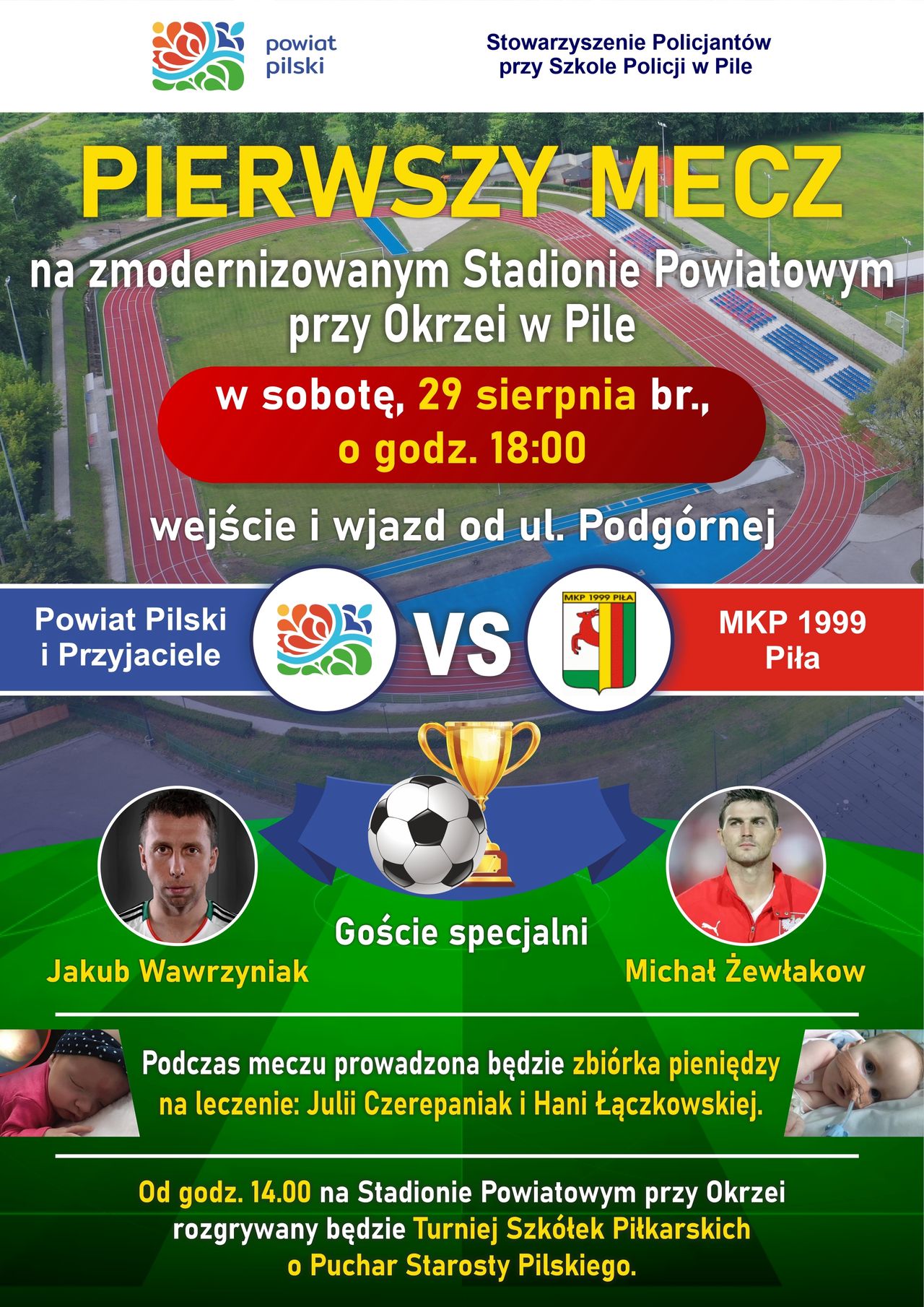 Pierwszy mecz na wyremontowanym stadionie