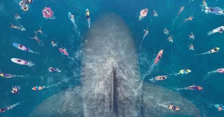 Wielki rekin na spokojnych wodach w superprodukcji "The Meg"  na DVD i Blu-ray