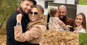 Cała w bieli Agnieszka Kaczorowska świętuje urodziny męża. Pokazała zdjęcia z przyjęcia. Tort robi wrażenie