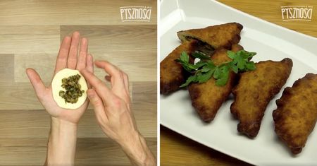 Pierogi z grzybami