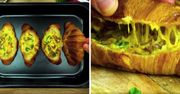 Croissant z jajecznym farszem idealny na śniadanie
