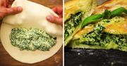 Przepis na calzone ze szpinakiem i ricottą