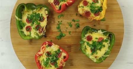 Pyszne paprykowe pizzerki