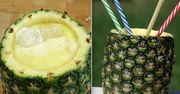 Wyśmienita piña colada, podana w ananasie. Koniecznie wypróbuj tego przepisu tego lata!