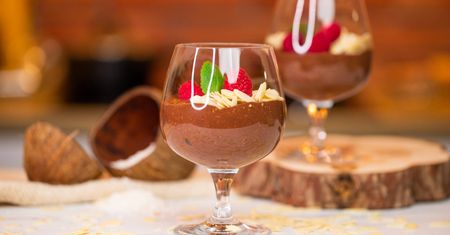 Chia pudding na Walentynki