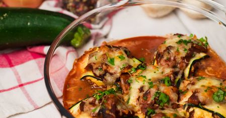 Lasagne z cukinii