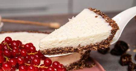 Kokosowa tarta na zimno