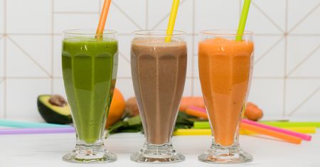 3 kolorowe koktajle dla malucha