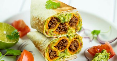 Tortilla z guacamole