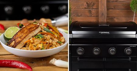 Pad thai z grilla